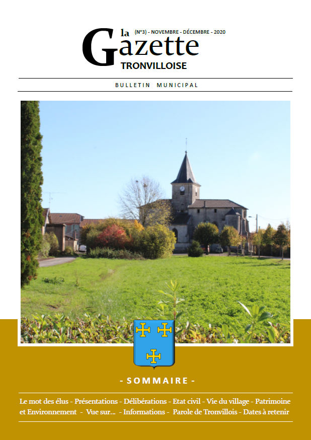 You are currently viewing la Gazette Tronvilloise N°3