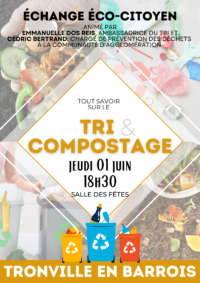 Echange écocitoyen SENSIBILISATION AU TRI ET COMPOSTAGE